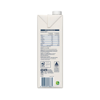 Liddells Lactose Free Full Cream Milk - 1L