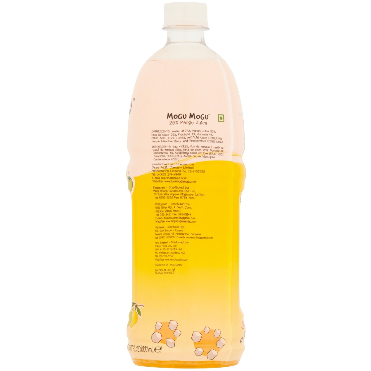 Mogu Mogu Mango Drink 1L