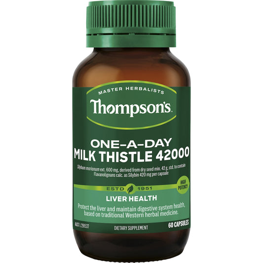 Thompsons One A Day Milk Thistle 42000 Liver Health 60 pack