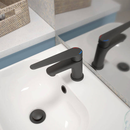 Homecare By Caroma Basin Mixer - Black Matte - 40 x 150 x 175mm