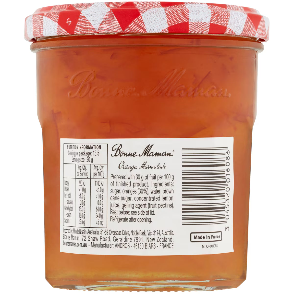 Bonne Maman Orange Marmalade | 370g