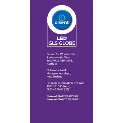 Olsent Led Gls Es 14w 1400lm Ww 2 Pack