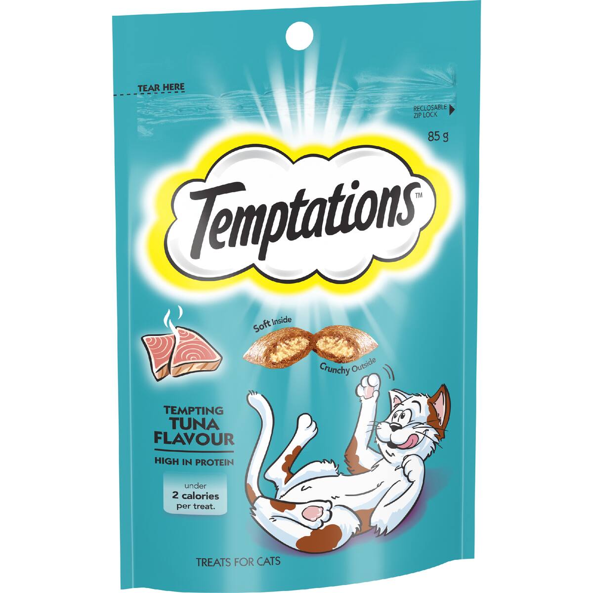 Temptations Cat Treats Tempting Tuna 85g