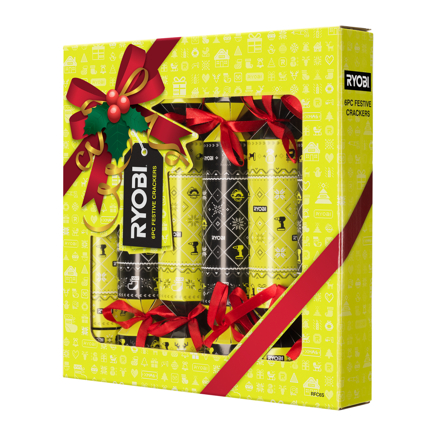 Ryobi Festive Crackers Set - 6 Piece