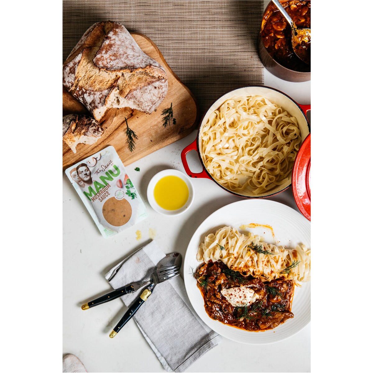 By Manu The Sauce Mushroom 150g
