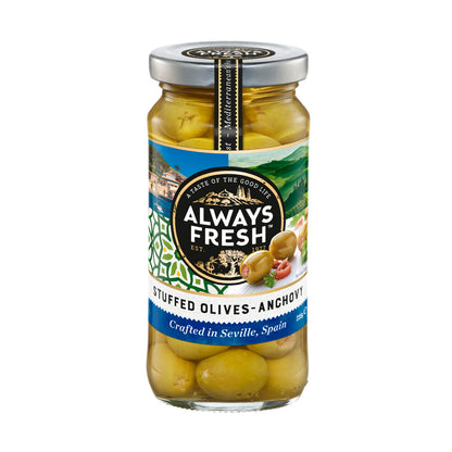 Always Fresh Stuffed Olives Anchovy - 235g
