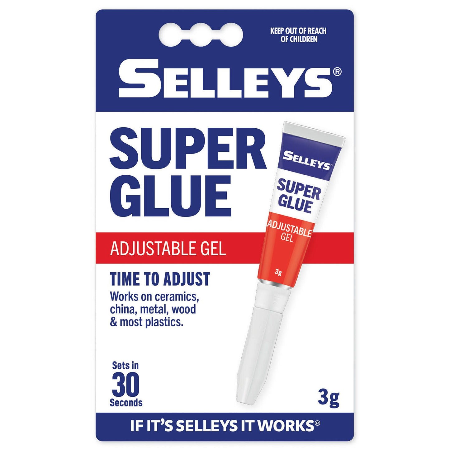 Selleys Super Glue Adjustable Gel - 3g