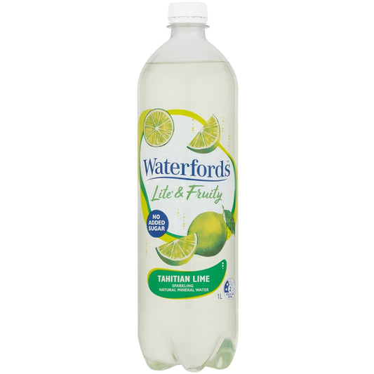 Waterfords Mineral Water Tahitian Lime 1L