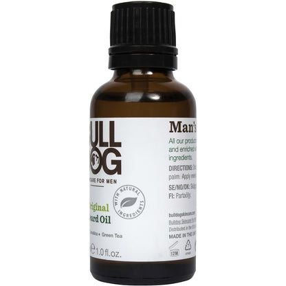 Bull Dog Skincare For Men Original Beard Oil 30ml