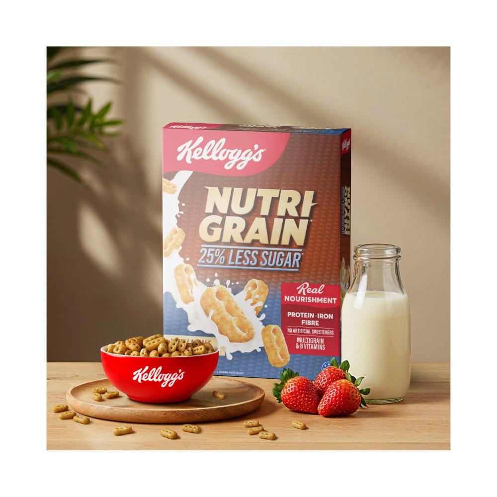 Kellogg's Nutri Grain Vanilla Malt 25% Less Sugar - 450g