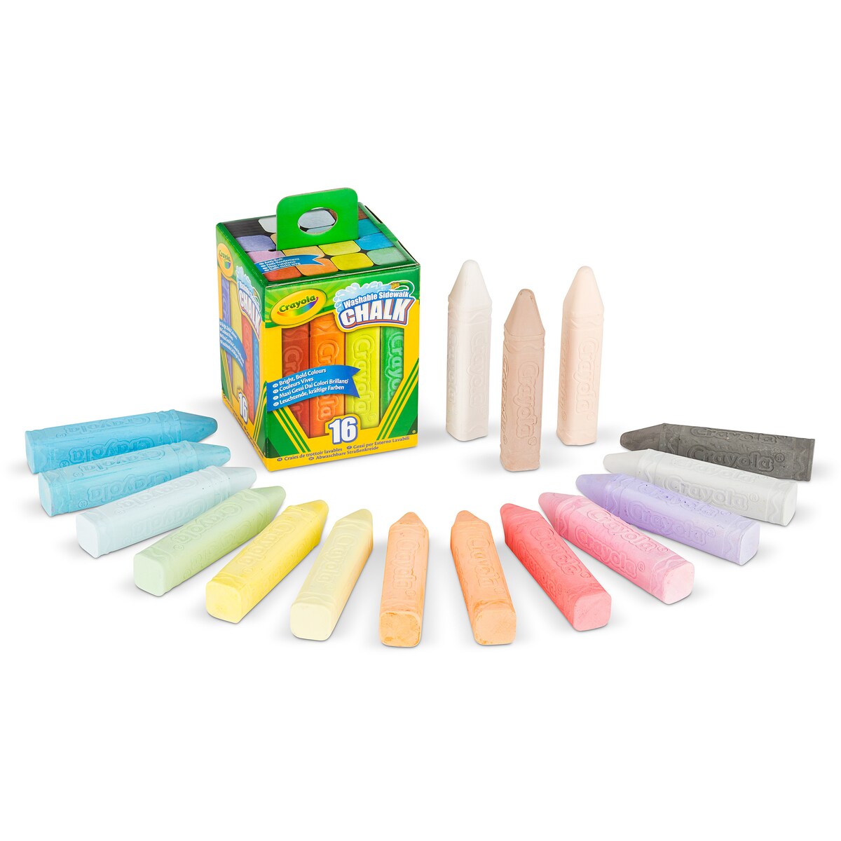 Crayola Side Walk Chalk 16 Pack
