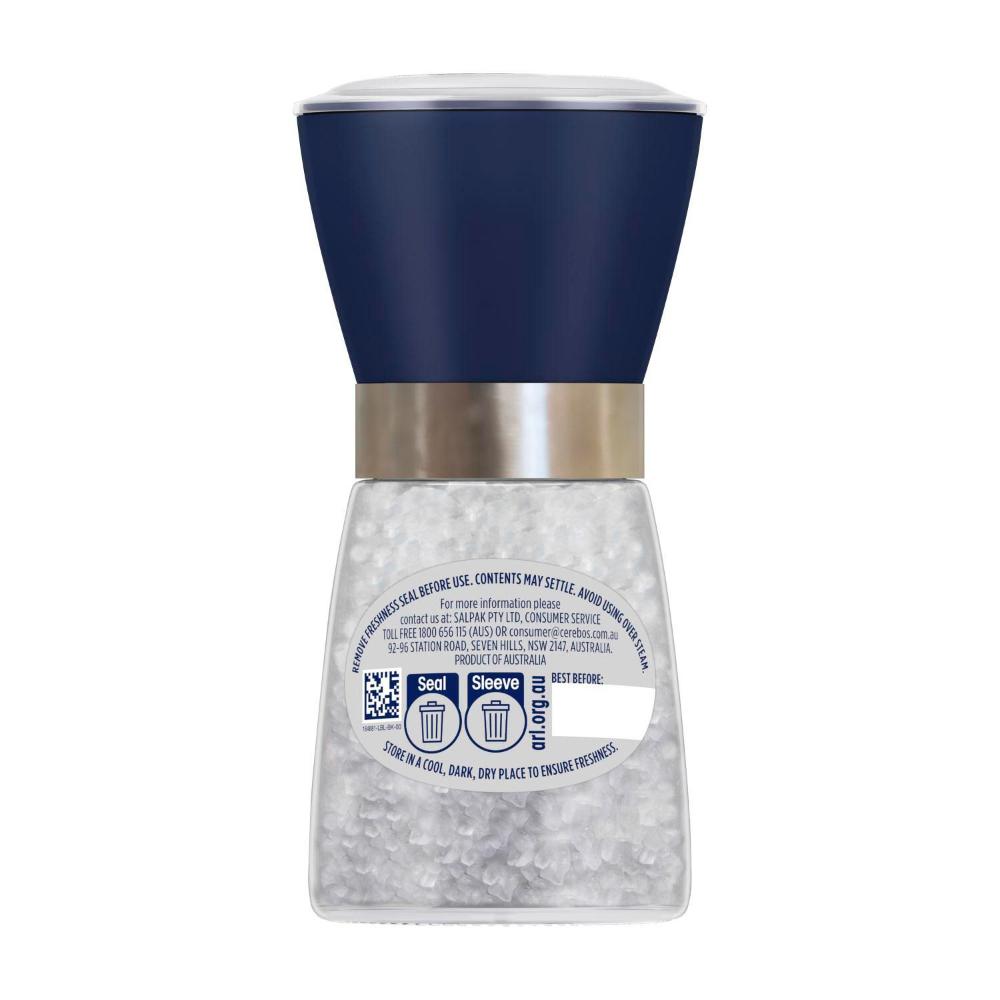 Saxa Natural Sea Salt Refillable Grinder - 200g