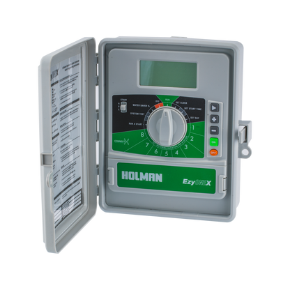 Holman Ezyone Irrigation Controller - 8 Station - 46 x 248 x 185mm - Grey