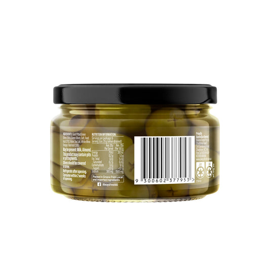 Always Fresh Deli Style Pitted Giant Green Olives - 240g