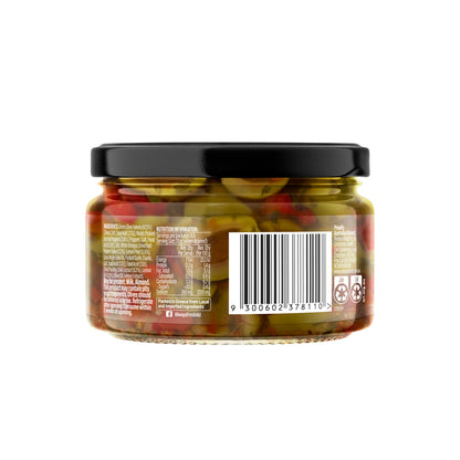 Always Fresh Deli Style Split Green Olives With Chilli And Lemon - 240g