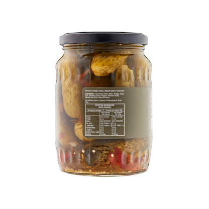 Wicked European Style Pickled Cucumbers - 680g