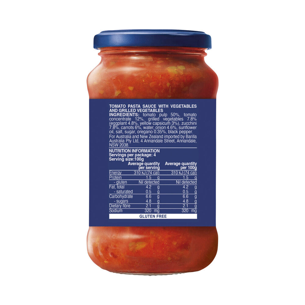 Barilla Verdure Mediterranee Pasta Sauce - 400g