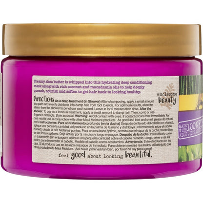 Maui Moisture Heal & Hydrate Shea Butter Hair Mask For Damaged Hair 340g