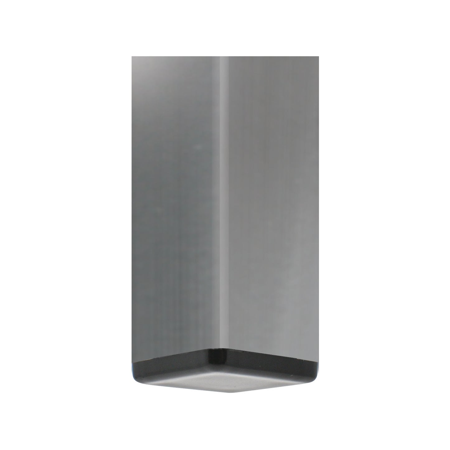 Surface Gard Black Square Plastic Chair Tips - 19mm - 4 Pack