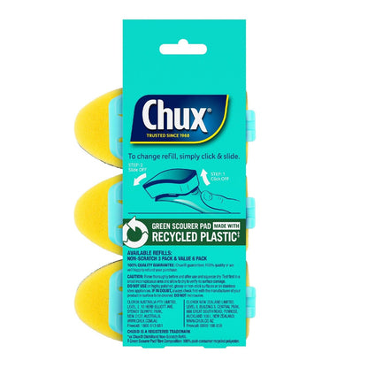 Chux Dishwand Heavy Duty Refills 3 pack