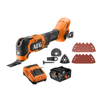 AEG Fusion Multi Function Tool Kit - 18V - 4Ah