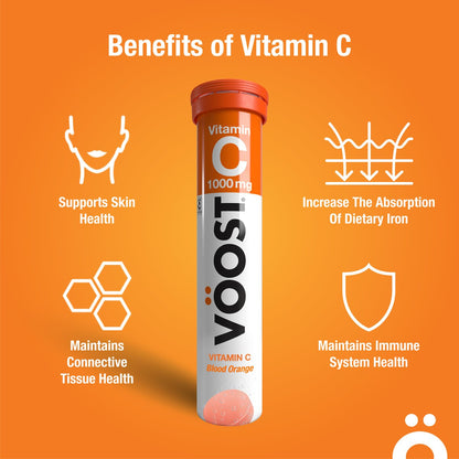 VOOST Effervescent Vitamin C Tablets 20 pack