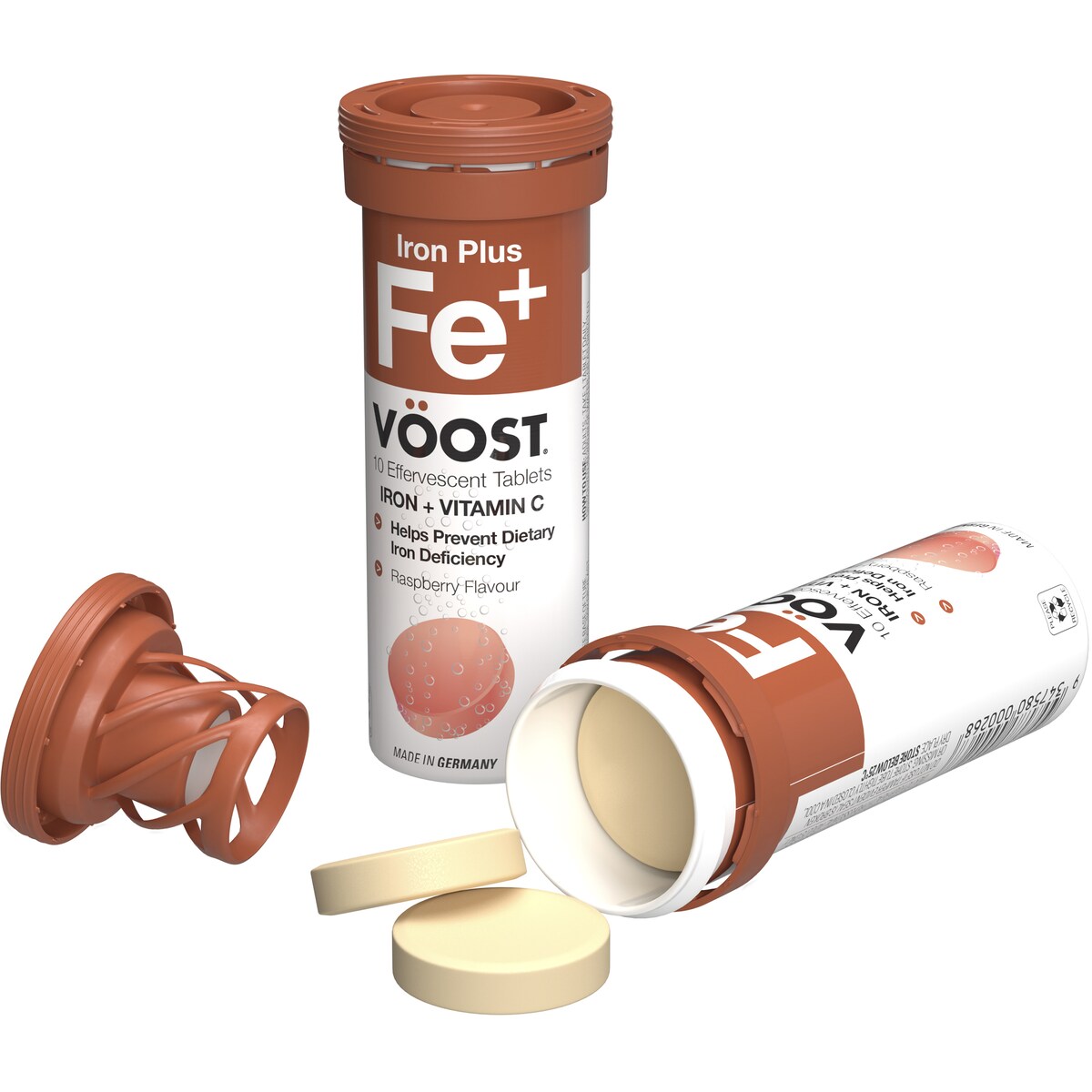 Voost Effervescent Iron Plus Tablets 10 Pack