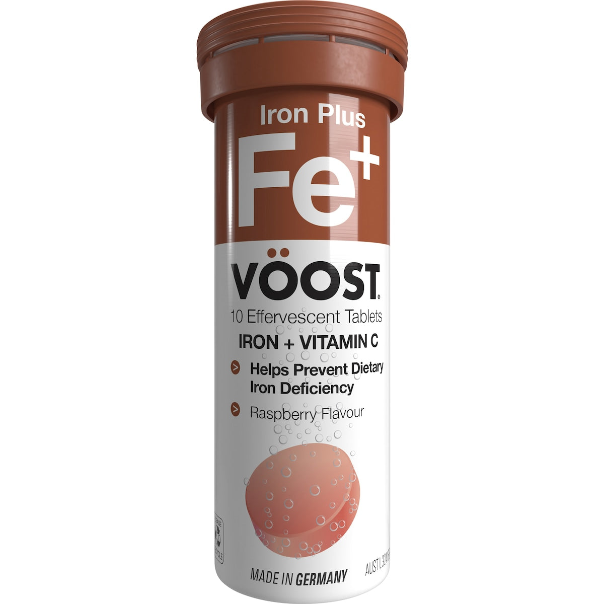 Voost Effervescent Iron Plus Tablets 10 Pack