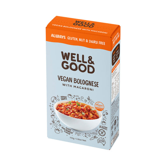 Well & Good Vegan Bolognese With Macaroni - 110g