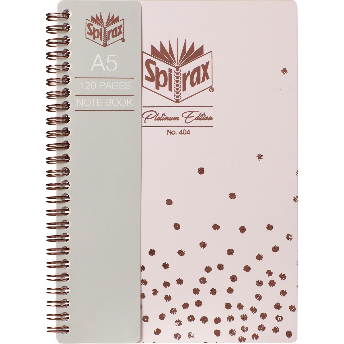 Spirax Platinum Notebook a5 120pg Assorted Each