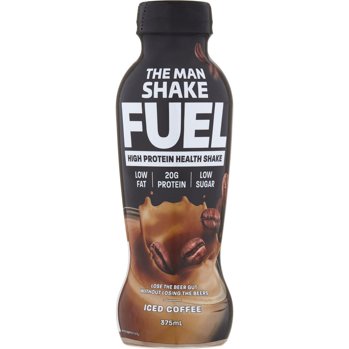 The Man Shake Fuel High Protein Health Shake Iced Coffee 375ml