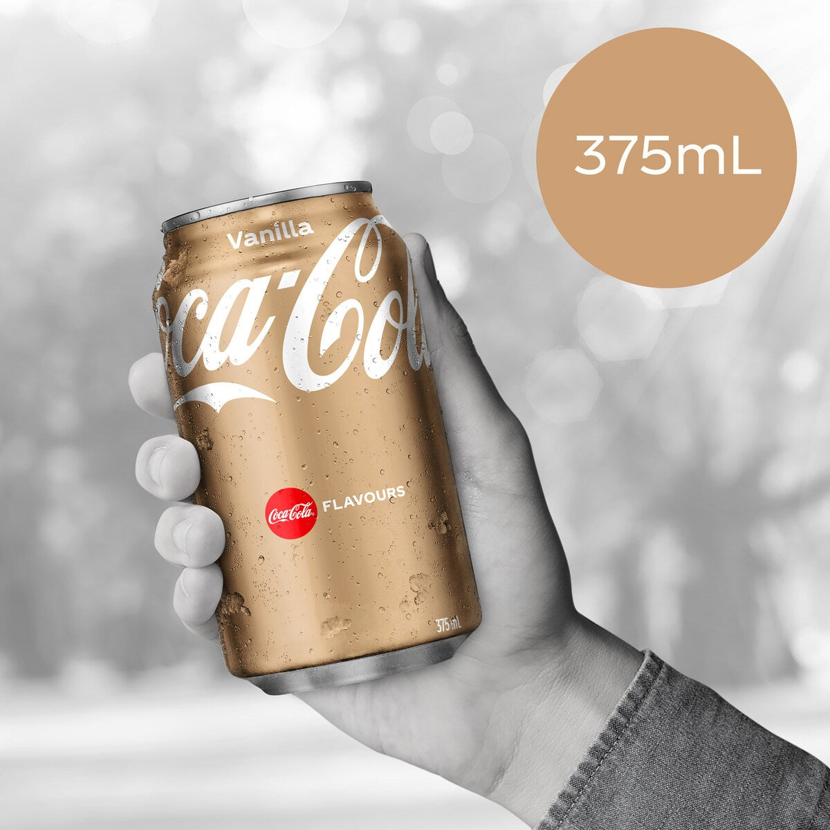 Coca - Cola Vanilla Soft Drink Multipack Cans 375ml X 10 Pack