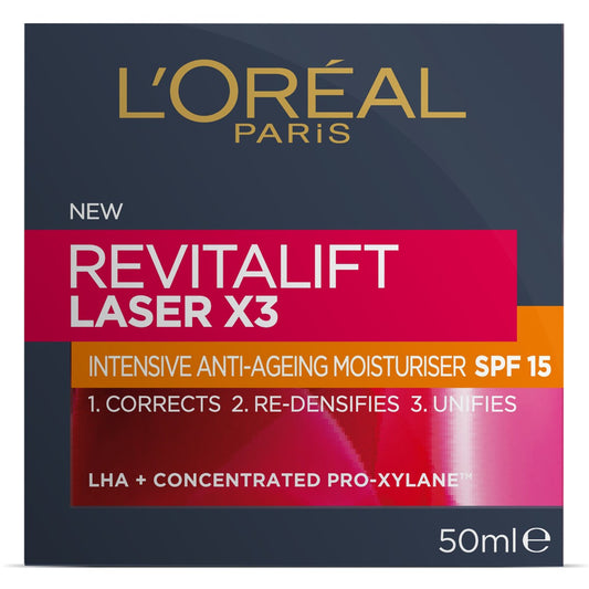 Loreal Paris Revitalift Laser X3 Spf15 Cream 50ml