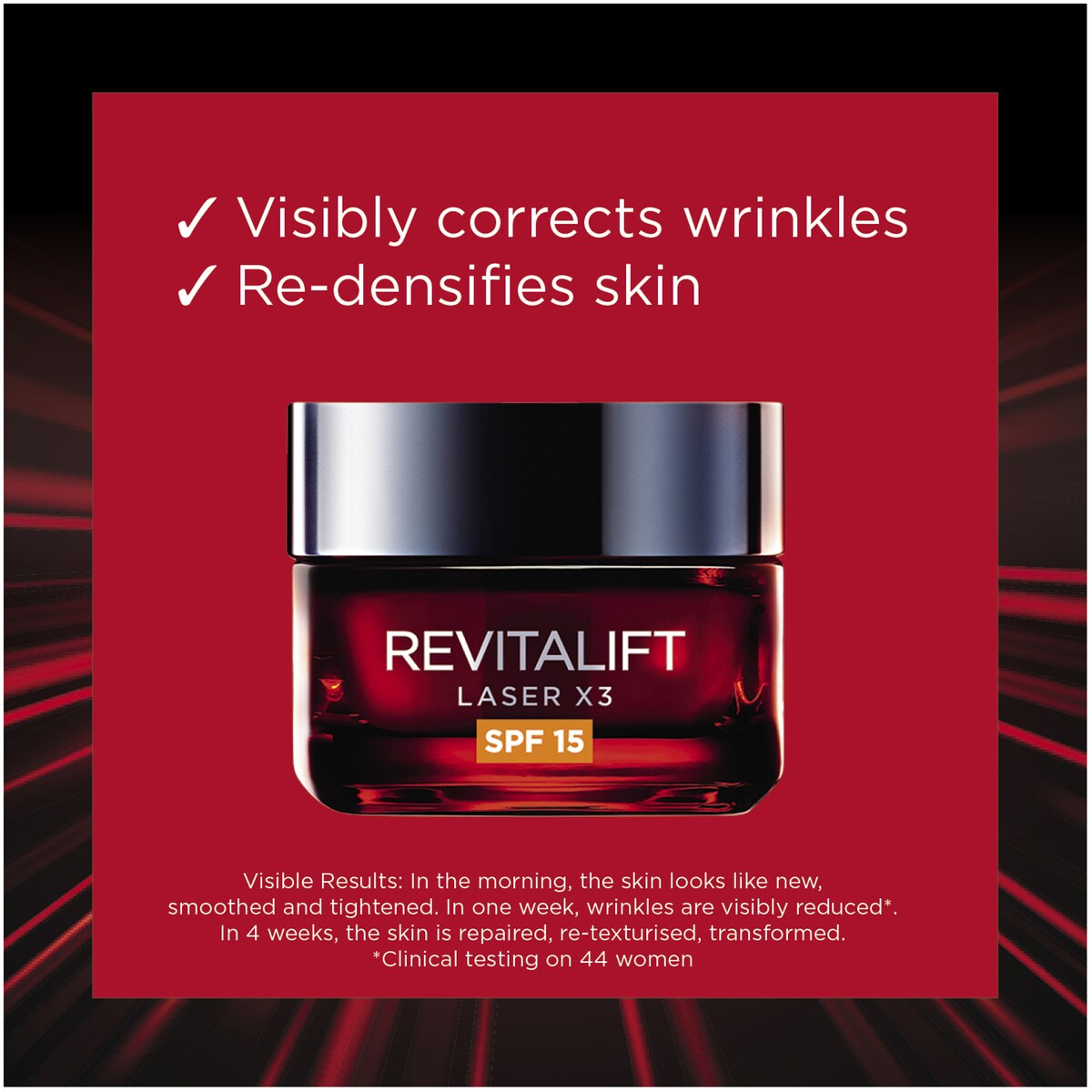 Loreal Paris Revitalift Laser X3 Spf15 Cream 50ml