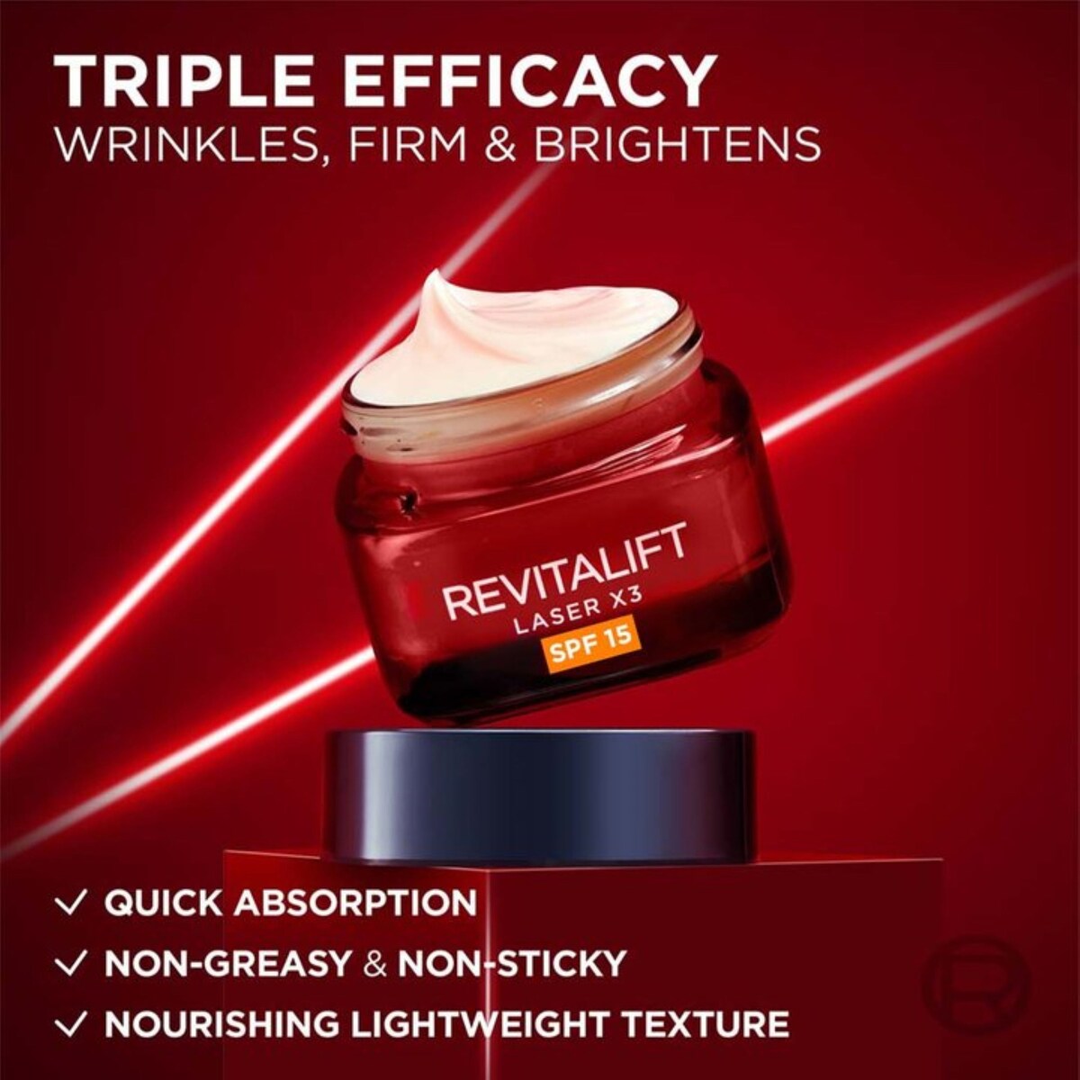 Loreal Paris Revitalift Laser X3 Spf15 Cream 50ml