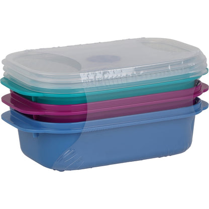 Decor Microsafe Jewel Container Set 900ml X 3 Pack