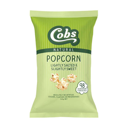 Cobs Lightly Salted Slightly Sweet Popcorn - 120g