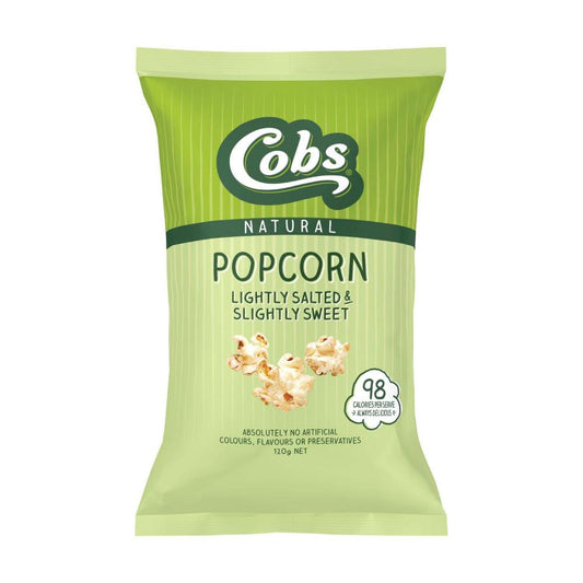 Cobs Lightly Salted Slightly Sweet Popcorn - 120g