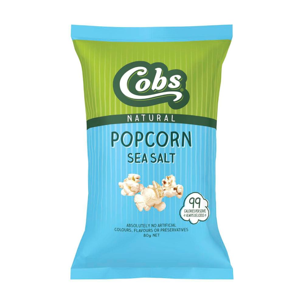 Cobs Gluten Free Popcorn Sea Salt - 80g