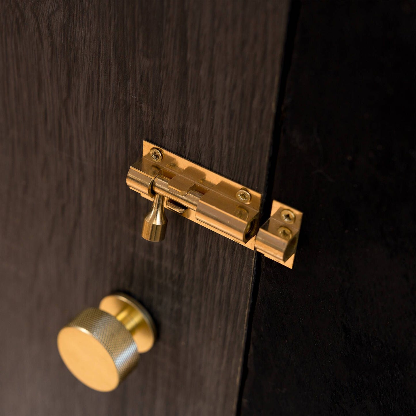 Taskmaster Barrel Bolt - 50mm - Polished Brass