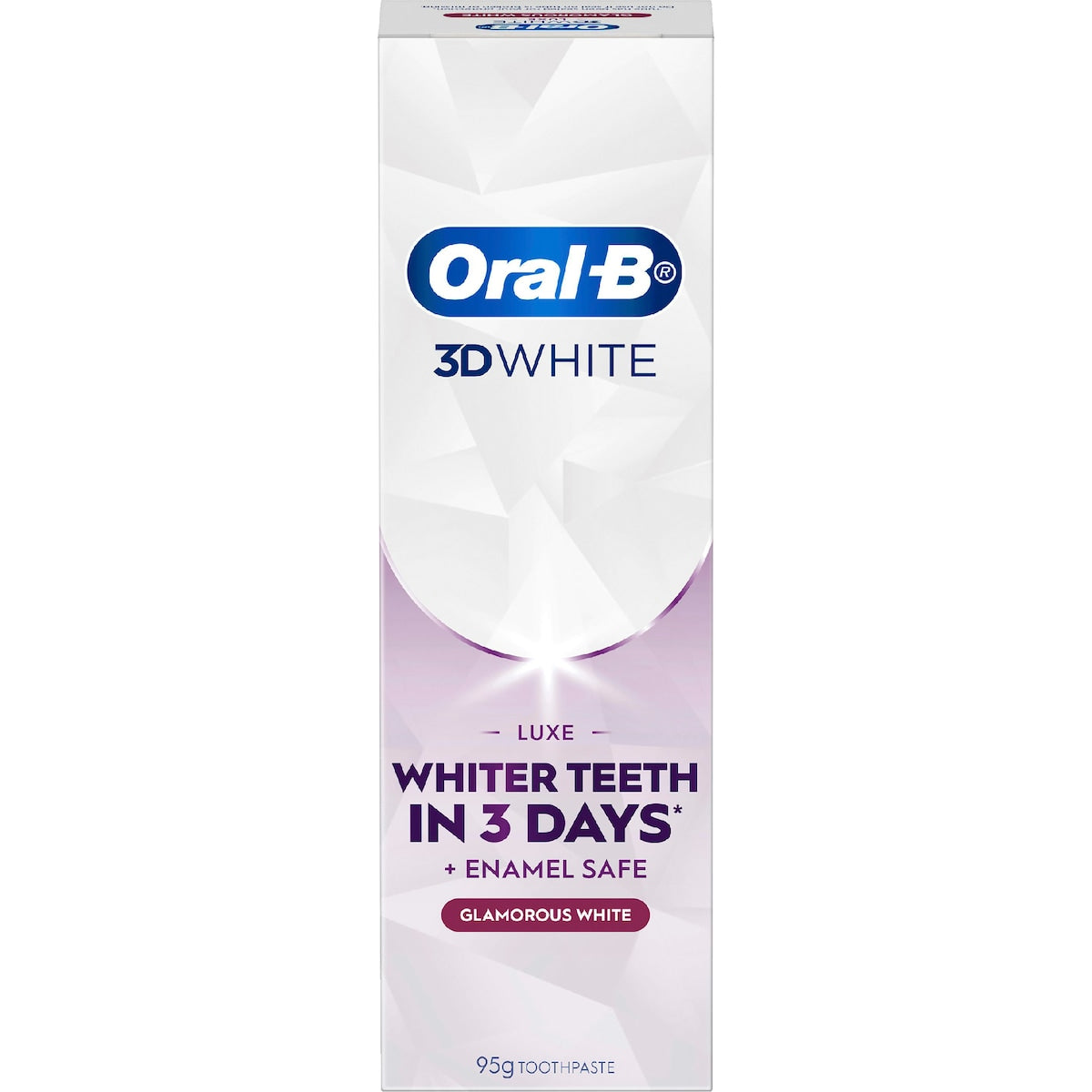 Oral-b 3d White Luxe Glamorous Toothpaste 95g