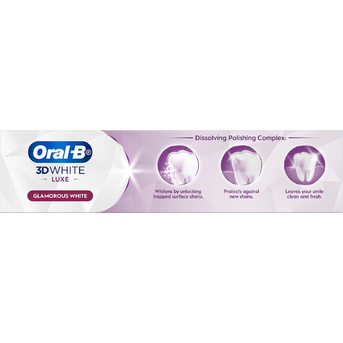 Oral-b 3d White Luxe Glamorous Toothpaste 95g