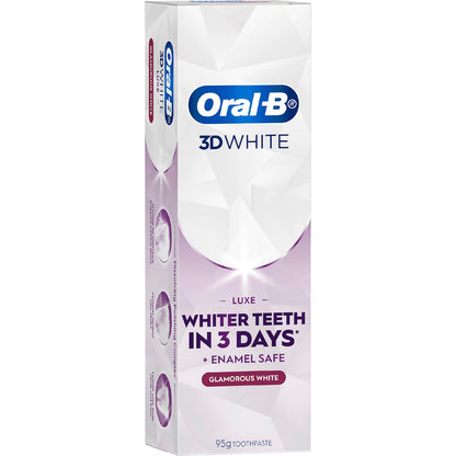 Oral-b 3d White Luxe Glamorous Toothpaste 95g