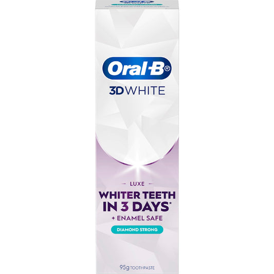 Oral-b 3d White Luxe Diamond Strong Whitening Toothpaste 95g