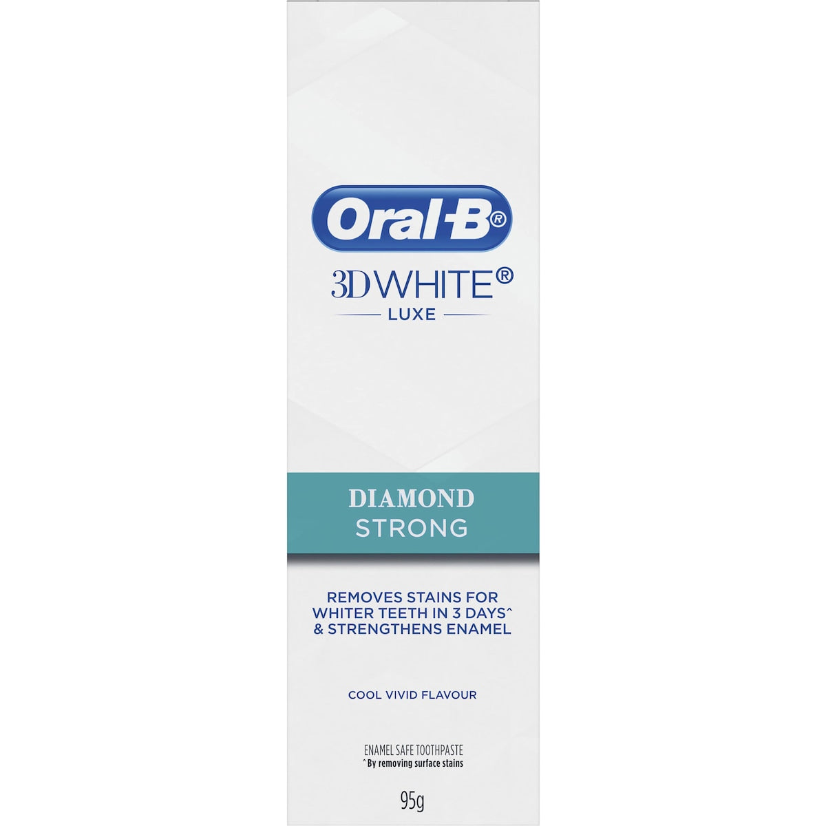 Oral-b 3d White Luxe Diamond Strong Whitening Toothpaste 95g