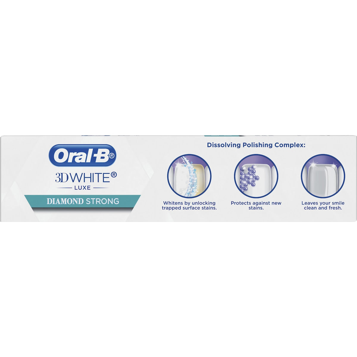 Oral-b 3d White Luxe Diamond Strong Whitening Toothpaste 95g