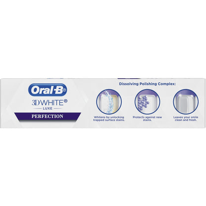 Oral-b 3d White Luxe Perfection Whitening Toothpaste 95g