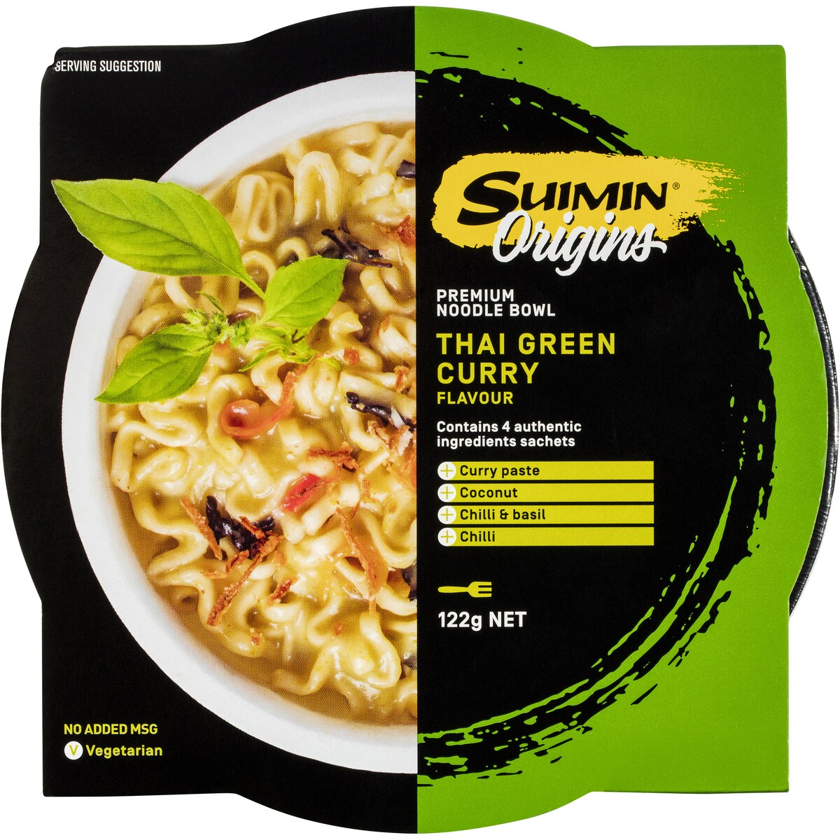 Suimin Noodles Thai Green Curry 122g