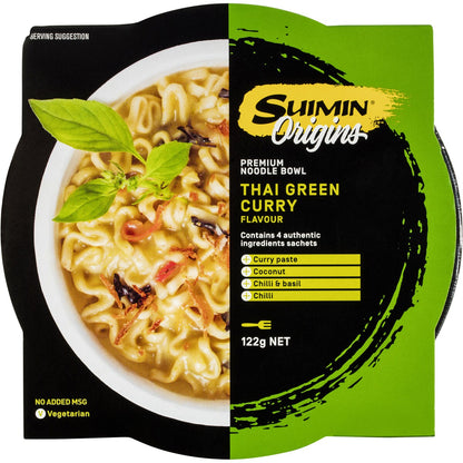 Suimin Noodles Thai Green Curry 122g