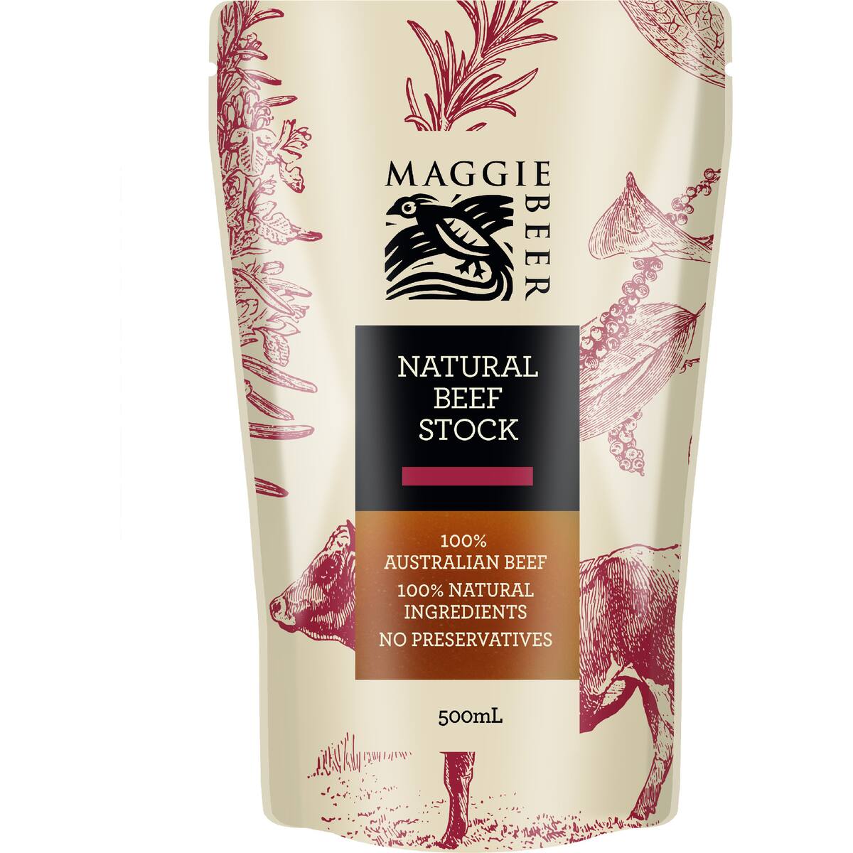 Maggie Beer Natural Beef Stock 500ml